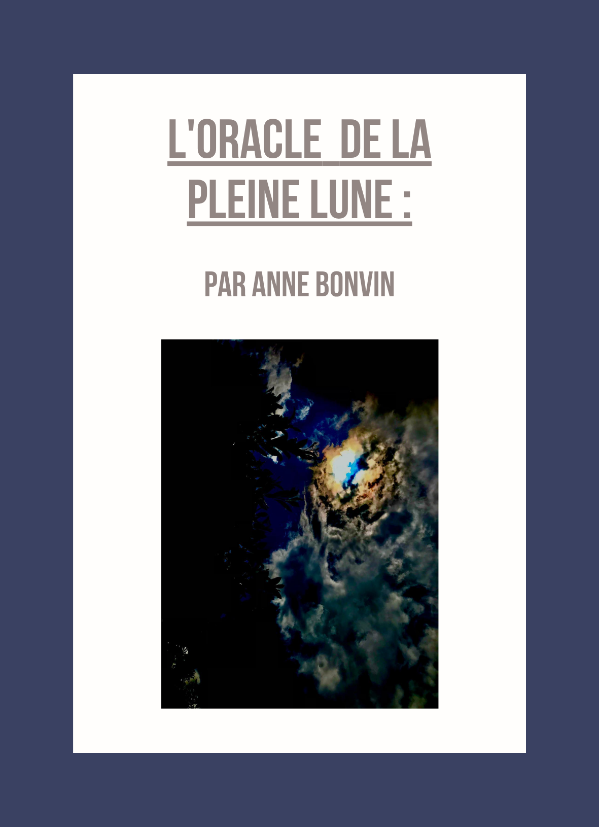 L'oracle de la Pleine Lune